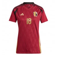 Belgien Orel Mangala #18 Heimtrikot Frauen EM 2024 Kurzarm